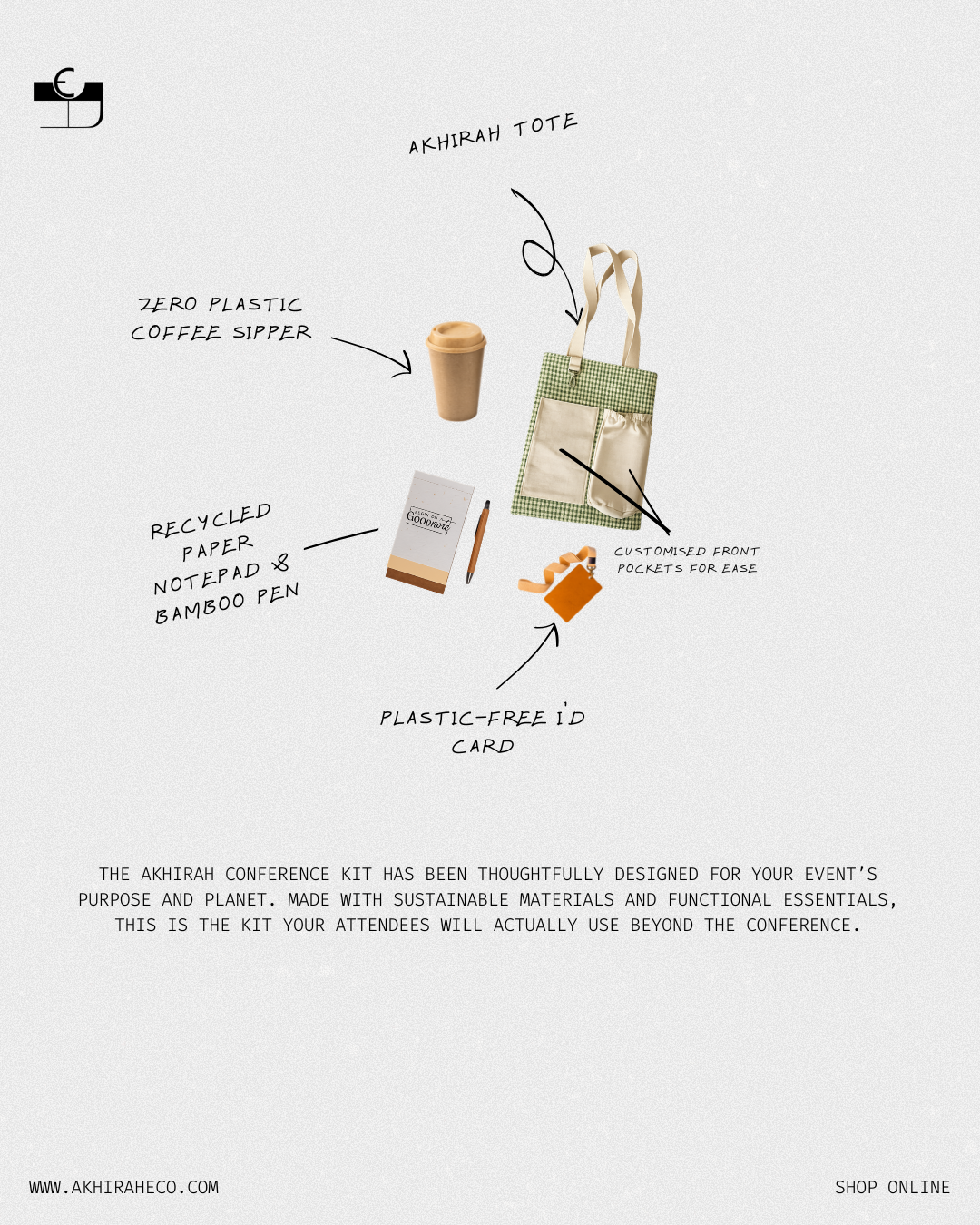 How to Create a Sustainable Conference Kit That Attendees Actually Use
