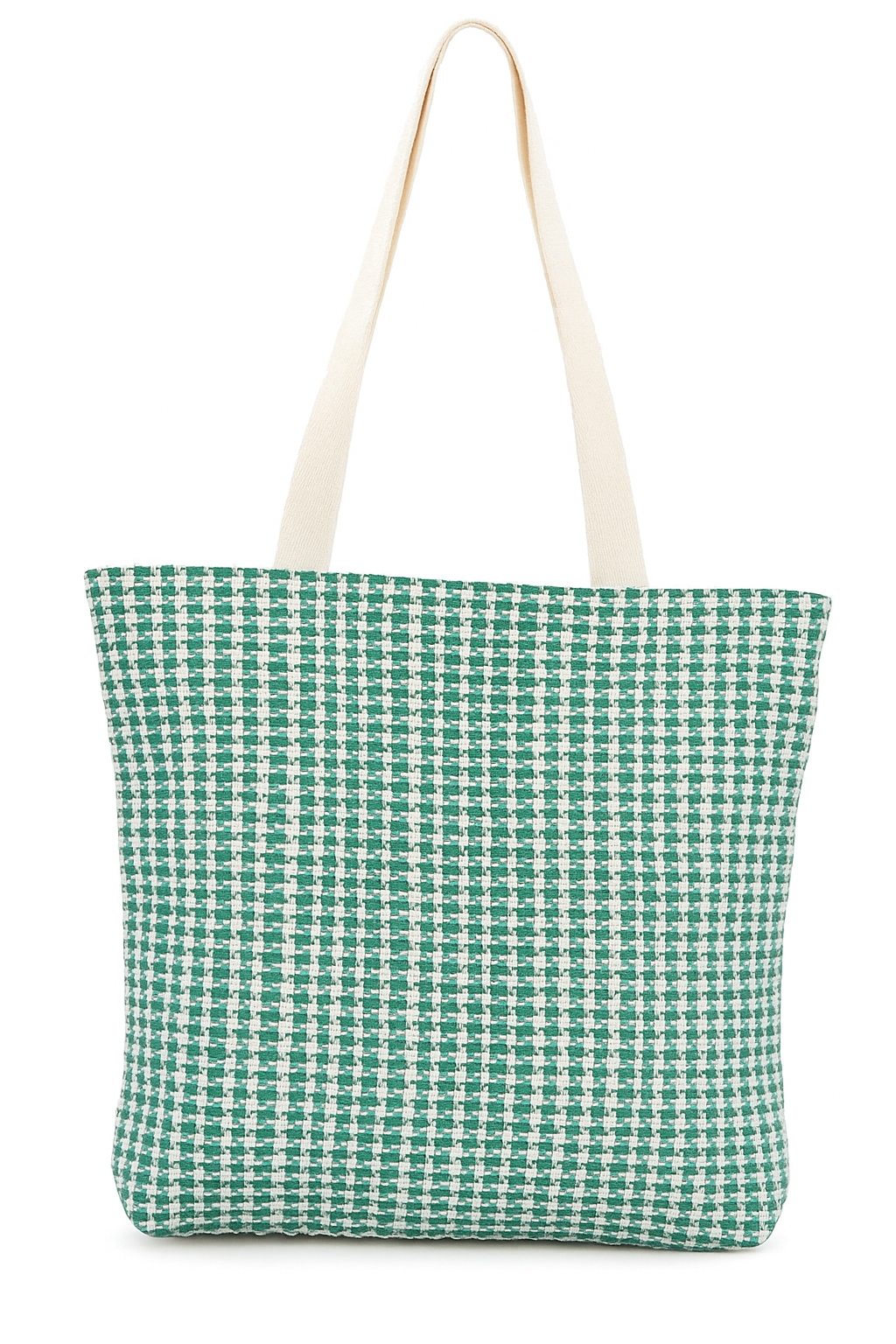 Akhirah Tote-Green & White