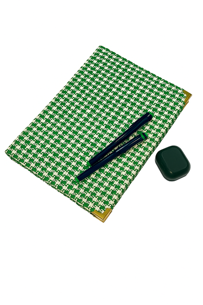 Akhirah Studio Notebook- Green and White