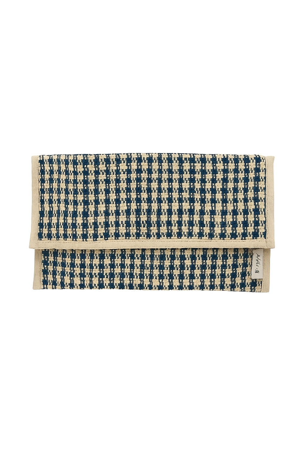 Akhirah Clutch-Blue and White