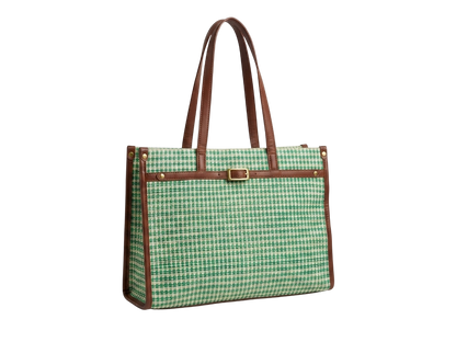 The Akhirah Office Tote- Matcha