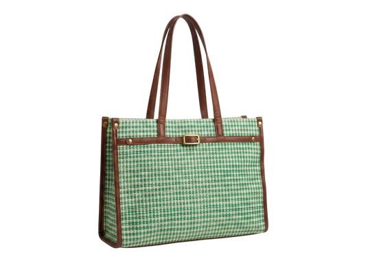 The Akhirah Office Tote- Matcha